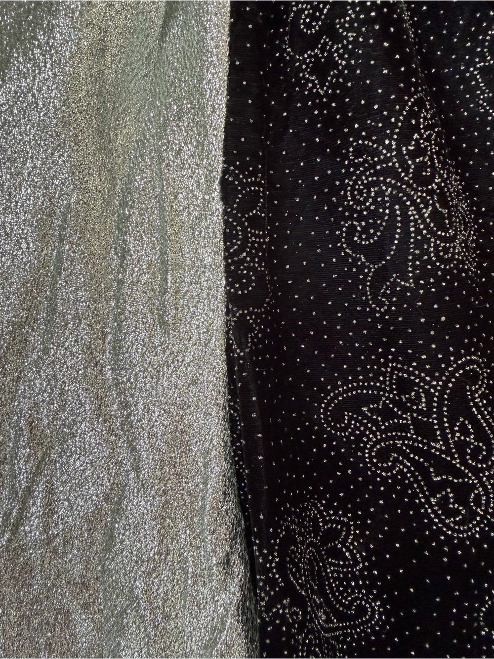 Vintage 80s velvet and lame balloon pants set costume - Picture 6 of 7